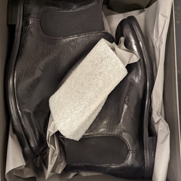 AllSaints - Men's Jesiah Leather Chelsea Boots black US 9 / UK 8 Condition: - Picture 5 of 5